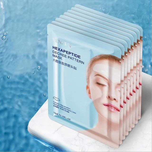 Hexapeptide قناع للوجه لترطيب وتحسين نسيج البشرة - 5 قطع