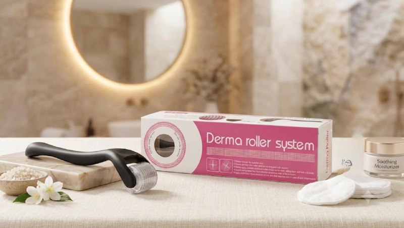 جهاز ديرما رولر Derma Roller للعناية بالبشرة وفروة الرأس