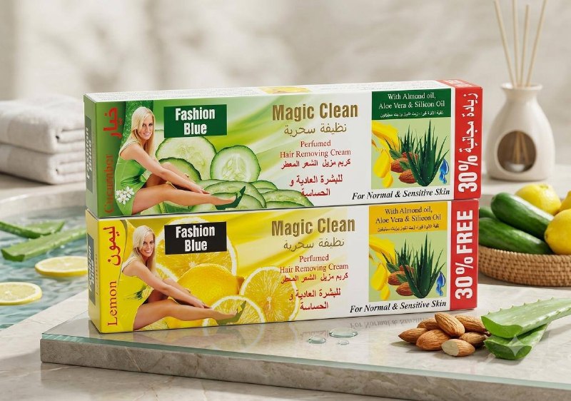 مزيل شعر ماجك كلين Magic Clean هندي أصلي منوع - 12 قطعة