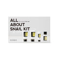 مجموعة العناية بالبشرة COSRX All About Snail Kit المكونة من 4 قطع