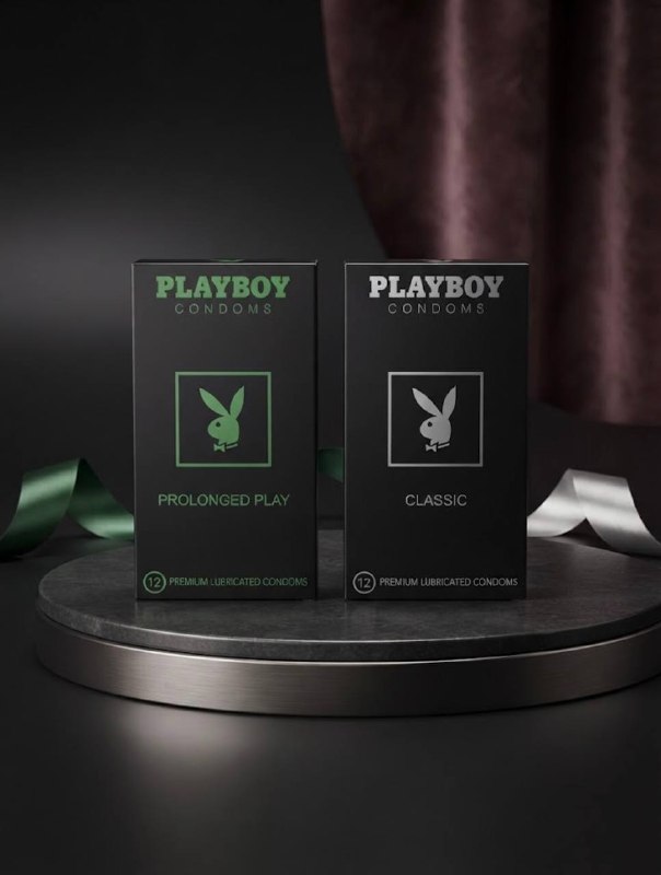 Playboy واقي ذكري منوع (12 قطعة)