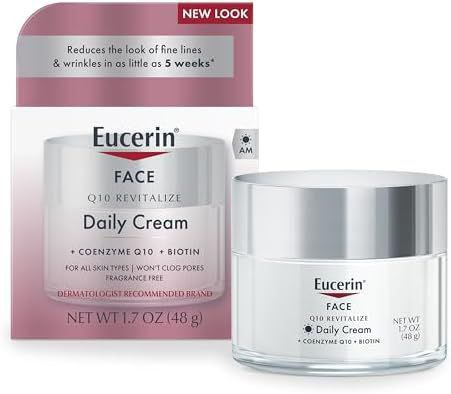 كريم الوجه اليومي Eucerin Q10 Revitalize