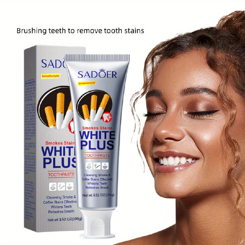 معجون أسنان SADORE WhitPlus Deep Clean Gel لتنظيف عميق وإنعاش النفس