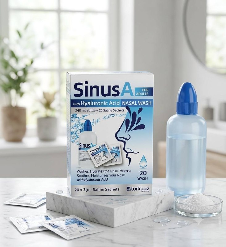 Sinus A غسول أنف تركواز الأصلي