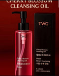 زيت منظف ومزيل مكياج بزهر الكرز TWG بحجم 120 مل