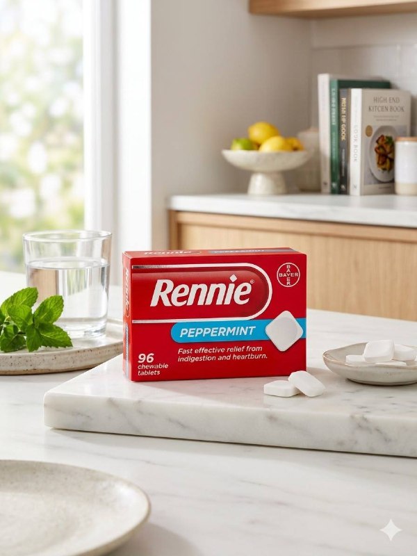 أقراص ريني للمضغ Rennie