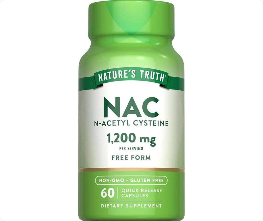 عبوة Nature's Truth إن-أسيتيل سيستين 1200 ملغ 60 كبسولة