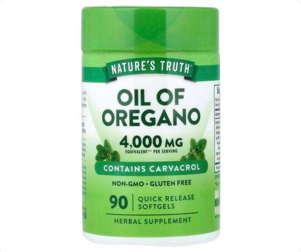 عبوة مكمل زيت الأوريجانو من Nature's Truth تحتوي على 90 كبسولة هلامية