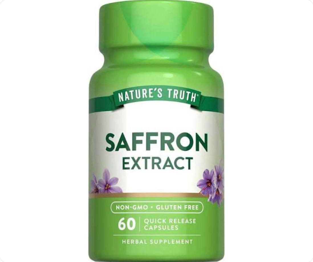 عبوة مستخلص الزعفران Nature's Truth تحتوي على 60 كبسولة