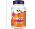 عبوة مكمل غذائي سي-1000 من NOW Foods تحتوي على 100 قرص