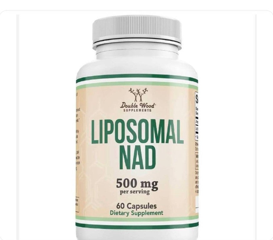 عبوة مكمل غذائي Liposomal NAD من ماركة Double Wood Supplements سعة 60 كبسولة