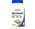 عبوة كبسولات شيح حولي Wormwood من Nutricost سعة 120 كبسولة