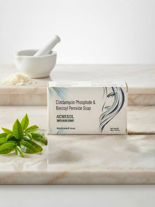 صابون ACNE SOL لتصفية البشرة وتطهير المسام