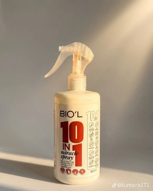 بخاخ بلسم للشعر بيول المعجزة 10 في 1 BIO'L Miracle Spray