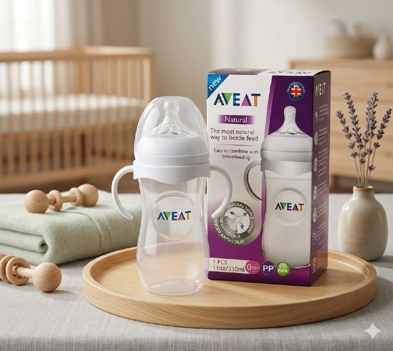 رضاعة بلاستيكية Avent سعة 330 مل