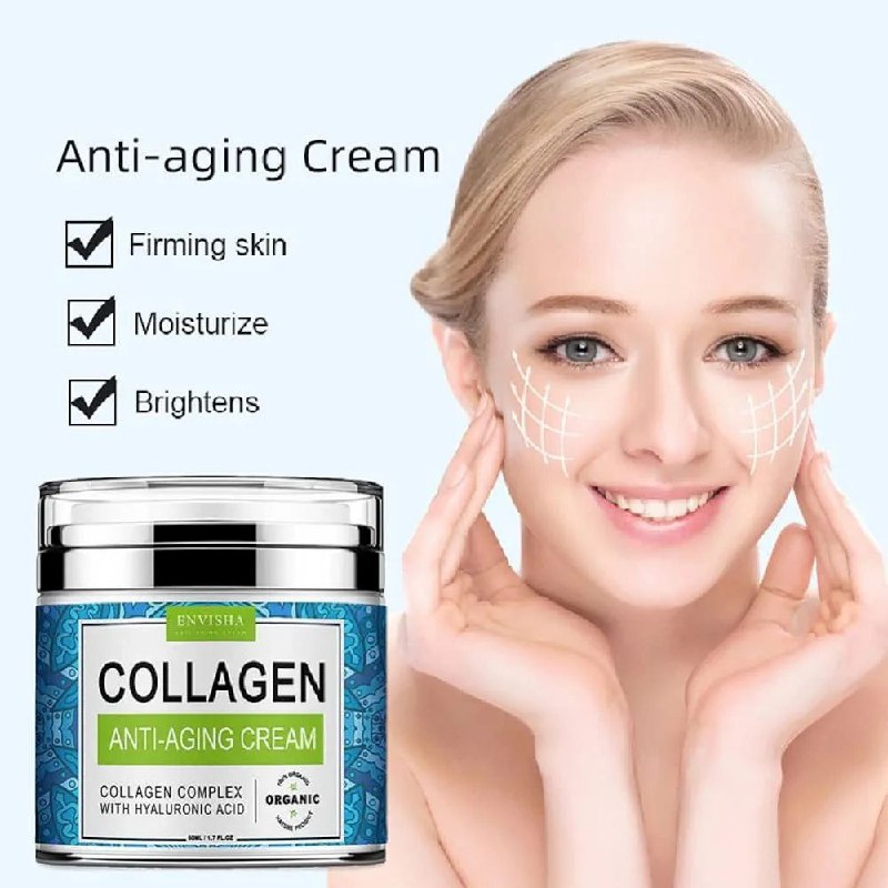 كريم الكولاجين للشد ومكافحة الشيخوخة من Envisha