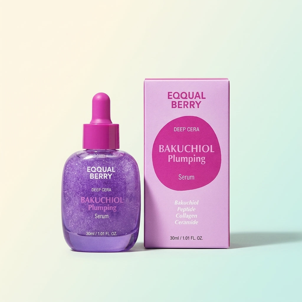 سيروم EQQUALBERRY Bakuchiol Plumping لامتلاء ونضارة البشرة