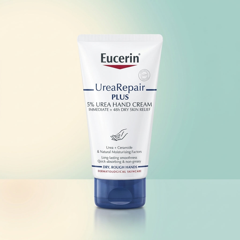 Eucerin كريم ترطيب وتجديد اليدين يوريا ريبير بلس