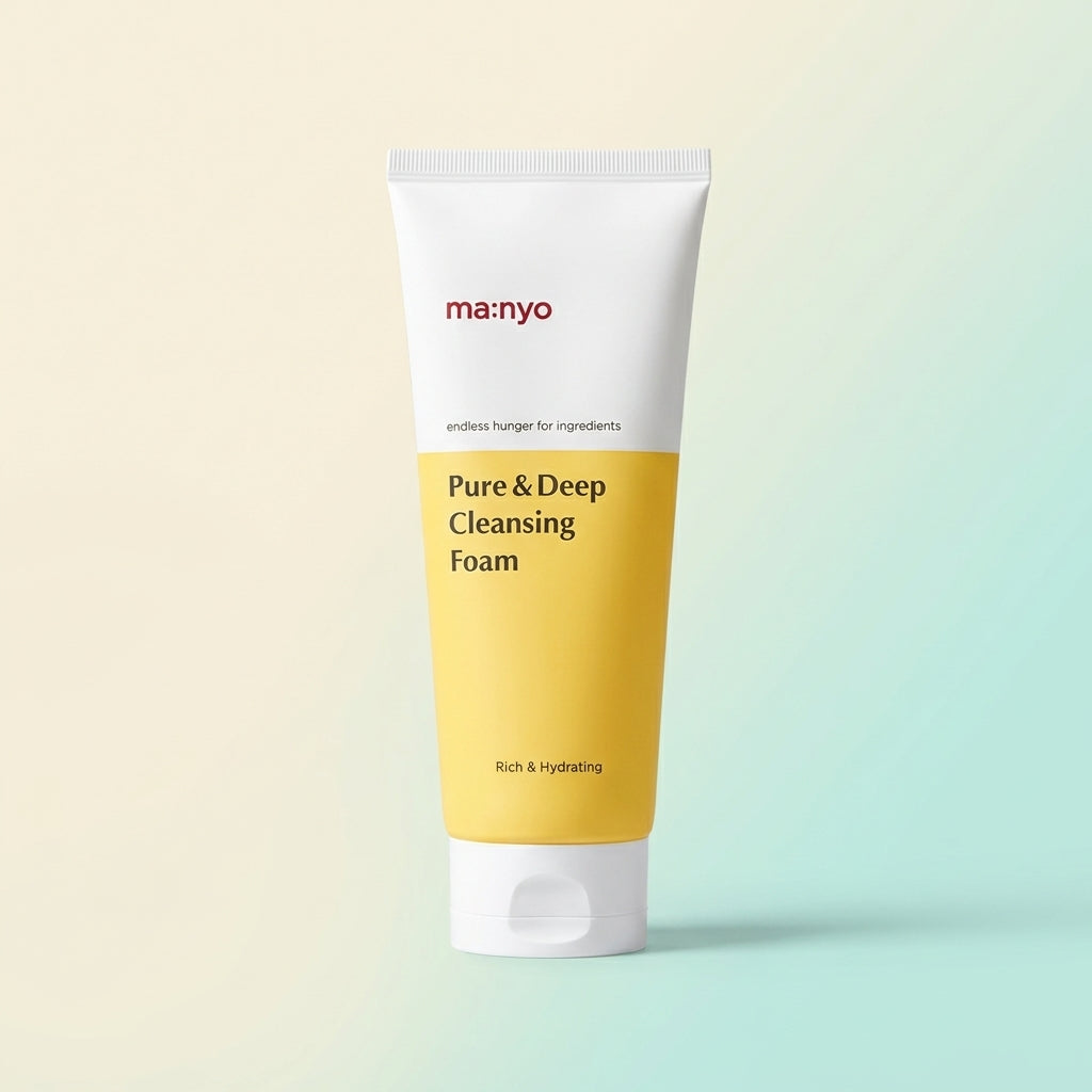 Manyo Pure and Deep غسول رغوي منظف عميق للبشرة