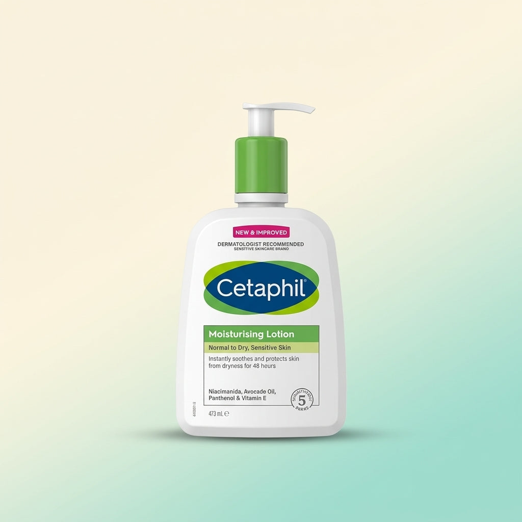 Cetaphil لوشن مرطب للوجه والجسم للبشرة الجافة والحساسة 500 مل