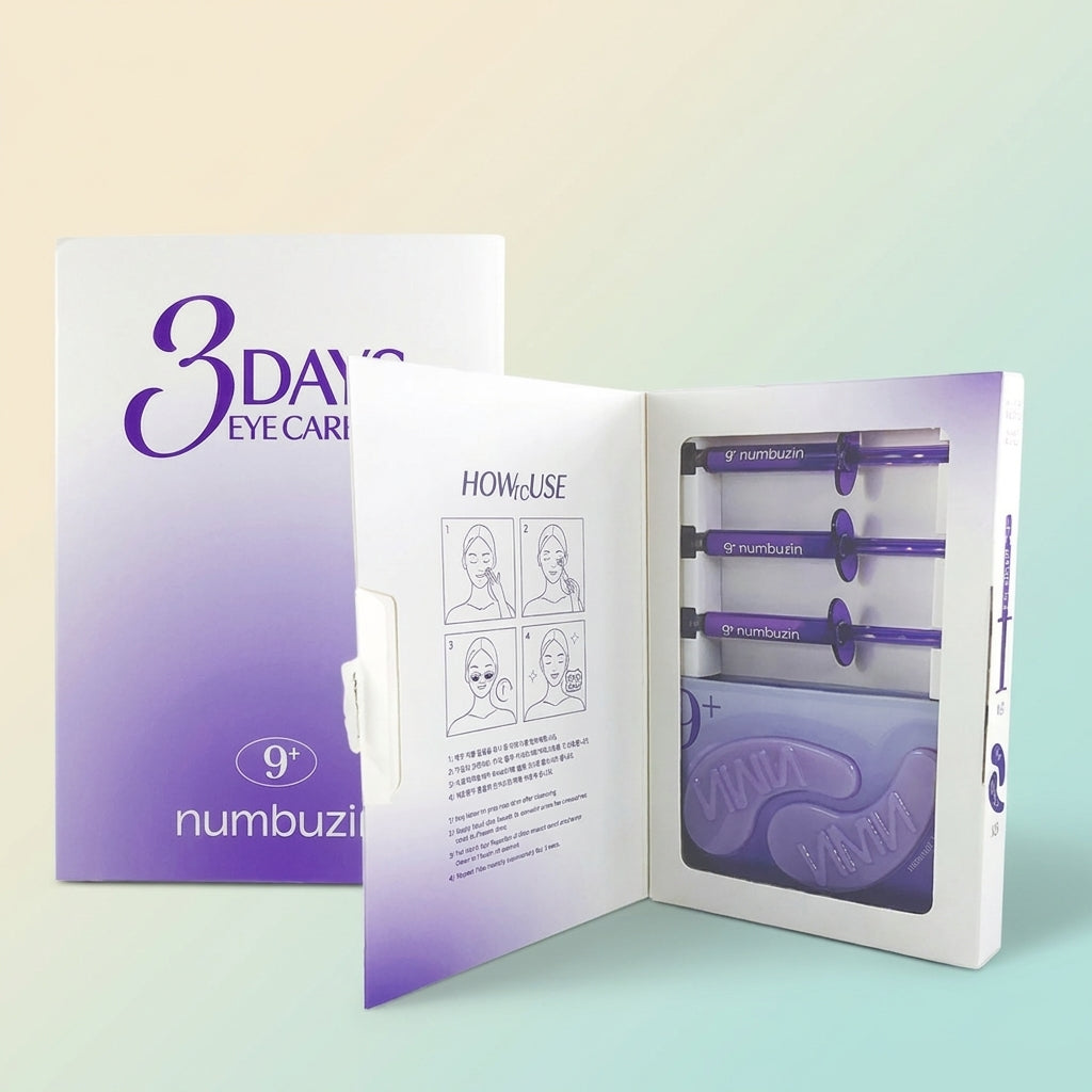 مجموعة العناية بمحيط العين Numbuzin No. 9 3 Days Eye Care Kit