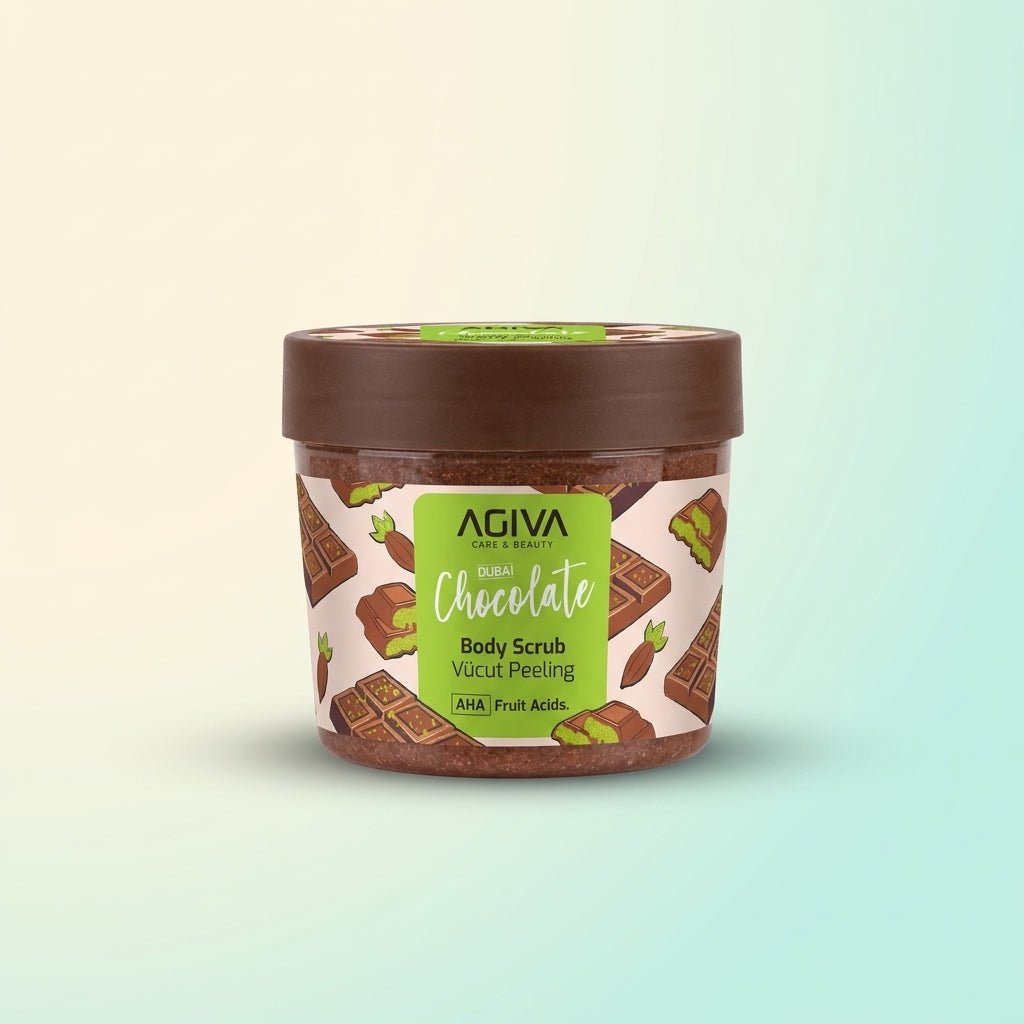 مقشر الجسم وافل ماندرين Agive Care&Beauty سعة 300 مل