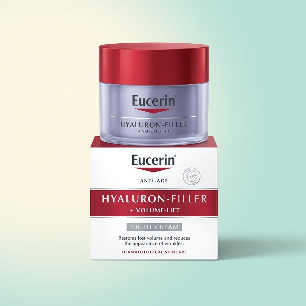 كريم Eucerin Hyaluron-Filler لترطيب وملء تجاعيد البشرة