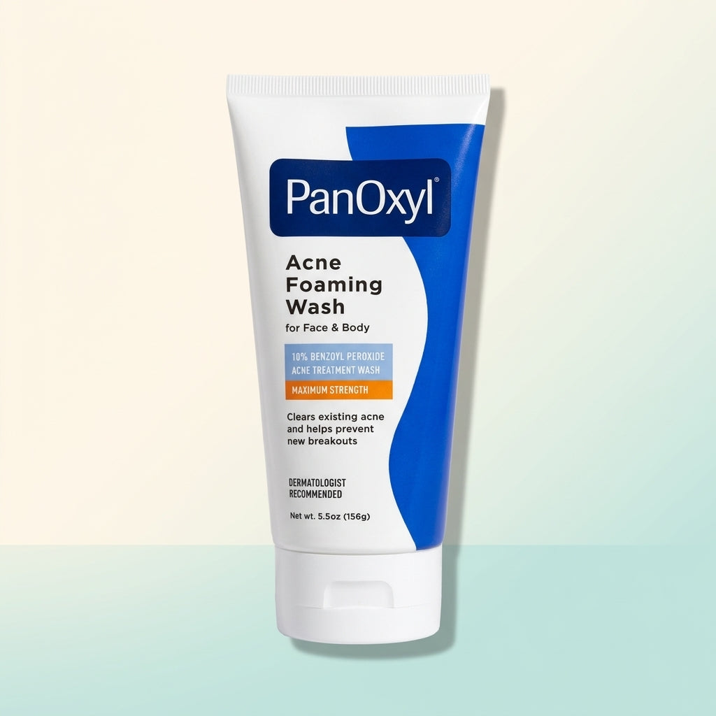 PanOxyl غسول منظف رغوي للعناية بالبشرة المعرضة للحبوب