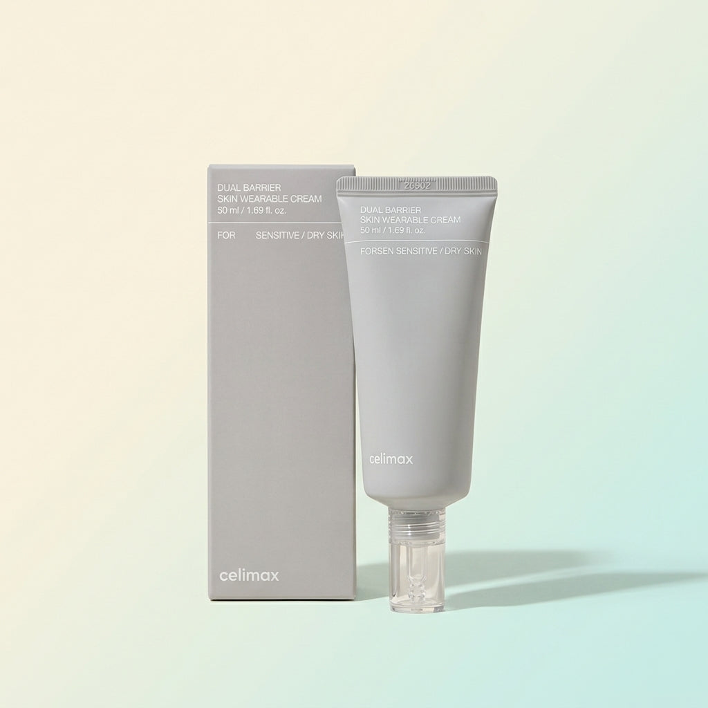 كريم Celimax Dual Barrier Skin Wearable لترطيب ودعم حاجز البشرة