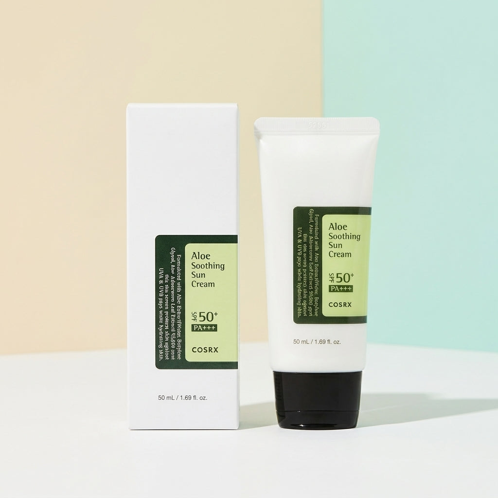 COSRX واقي شمس مهدئ بخلاصة الألوفيرا SPF50 PA+++