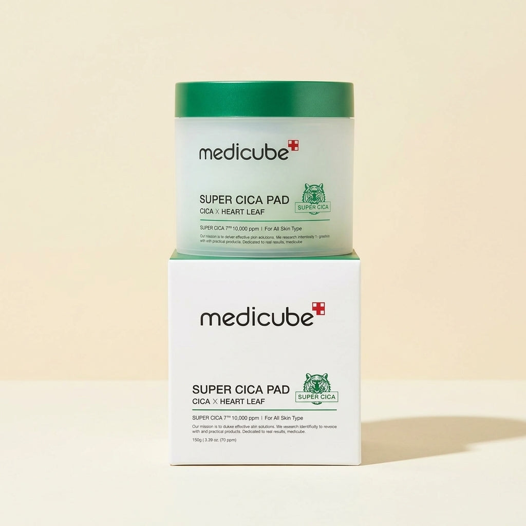 Medicube وسادات تونر سوبر سيكا لتهدئة البشرة 70 وسادة