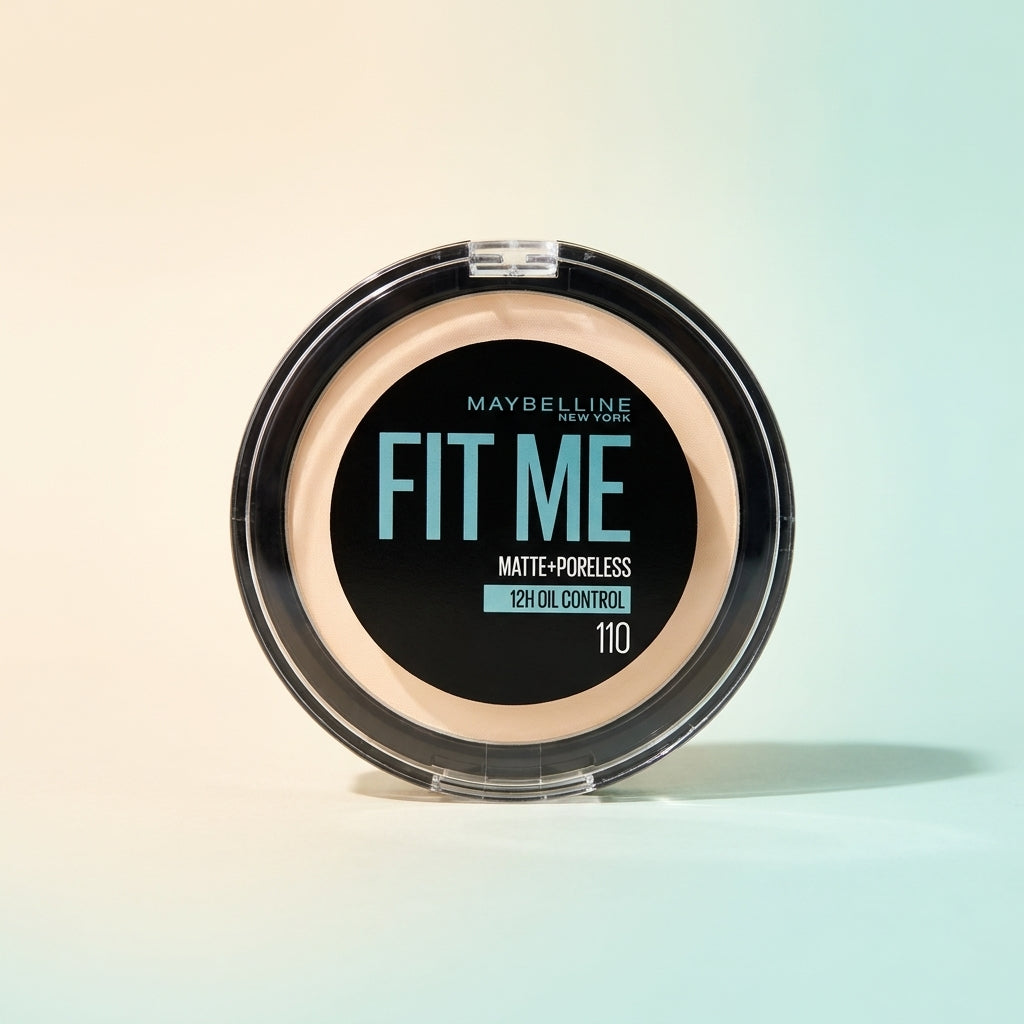 بودرة الوجه المضغوطة Fit Me بدرجات 110 و 115