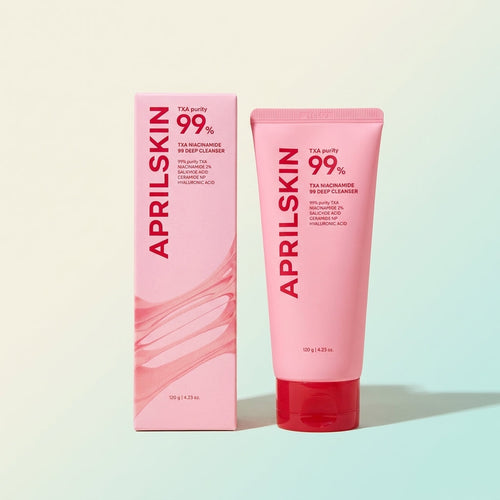 APRILSKIN غسول منظف للبشرة TXA 99 Bubble Gum Cleanser