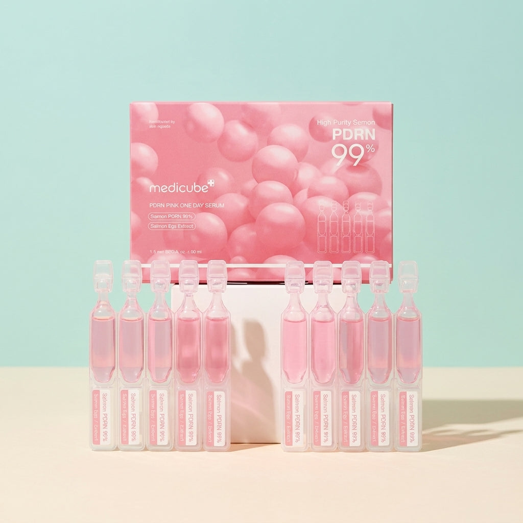 سيروم Medicube PDRN Pink Peptide للبشرة 10 أمبولات