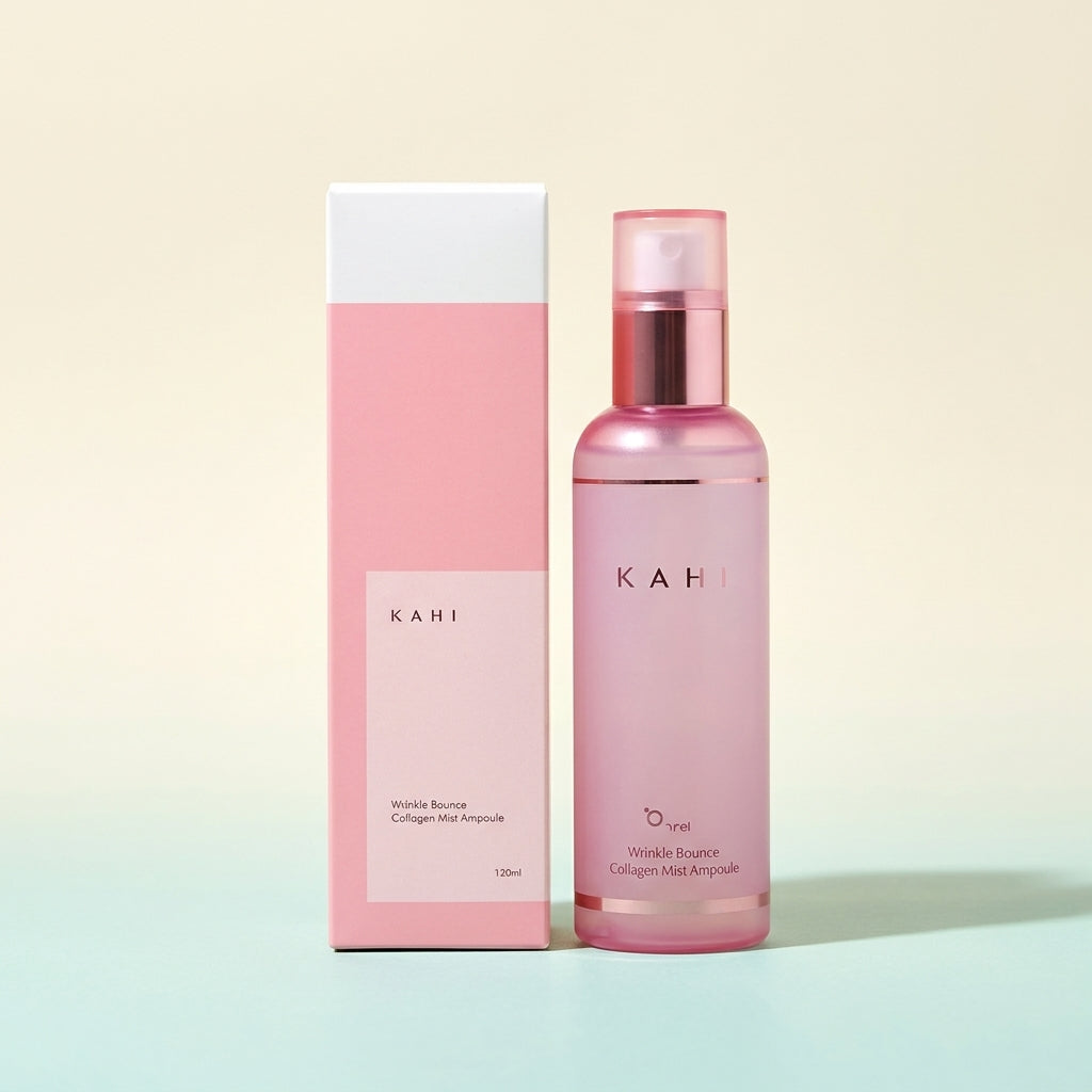 رذاذ الكولاجين لمقاومة التجاعيد KAHI Wrinkle Bounce Collagen Mist Ampoule