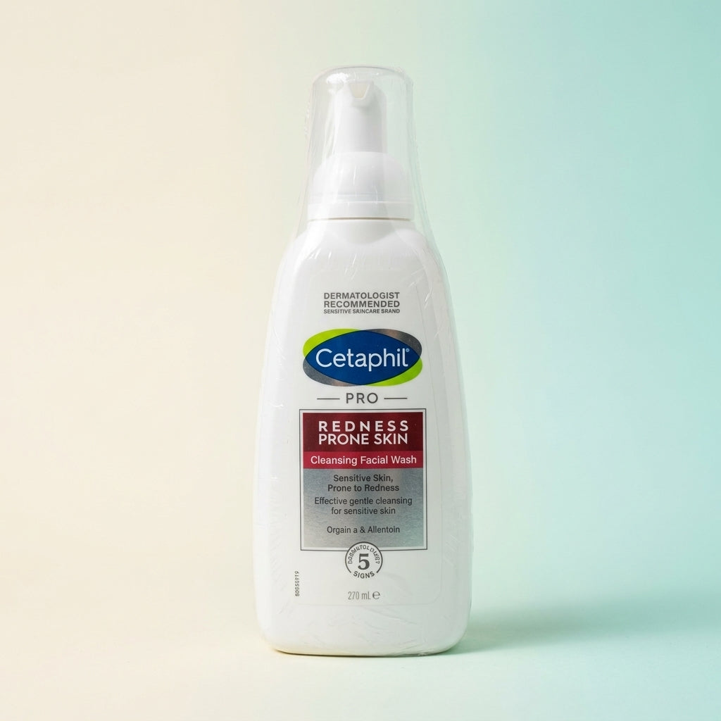 غسول الوجه الرغوي للبشرة المعرضة للاحمرار من Cetaphil