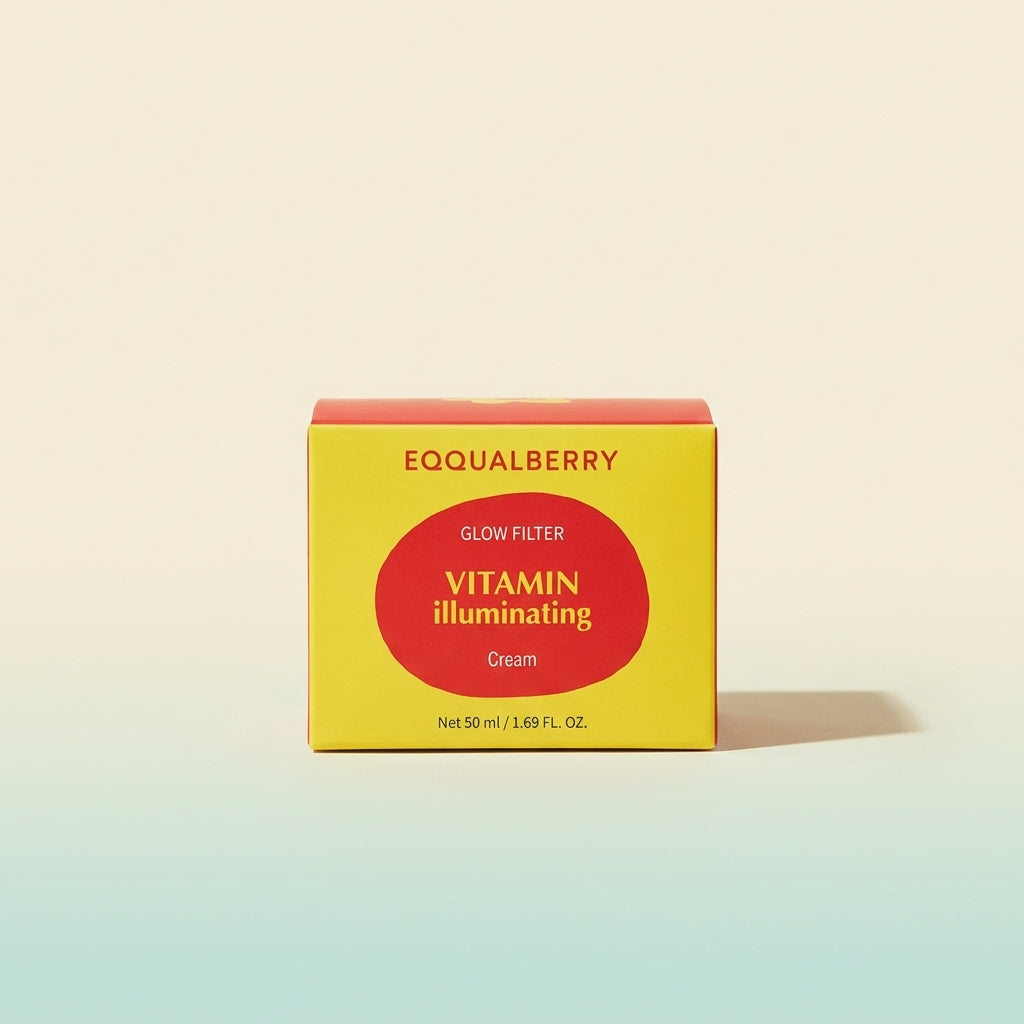 كريم التفتيح والإشراقة Eqqualberry Glow Filter Vitamin Illuminating Cream