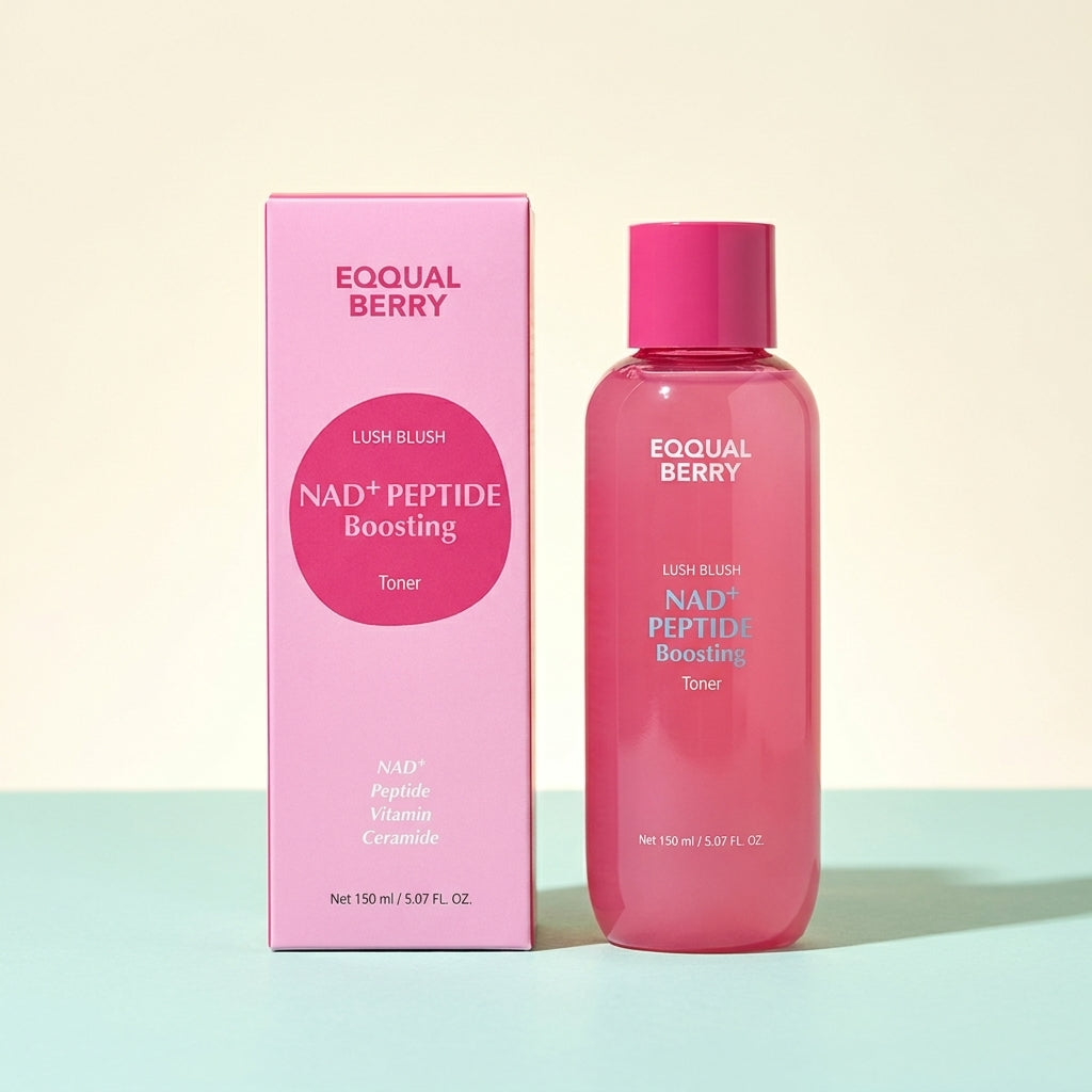تونر Eqqualberry Lush Blush NAD+ Peptide Boosting لتعزيز نضارة البشرة