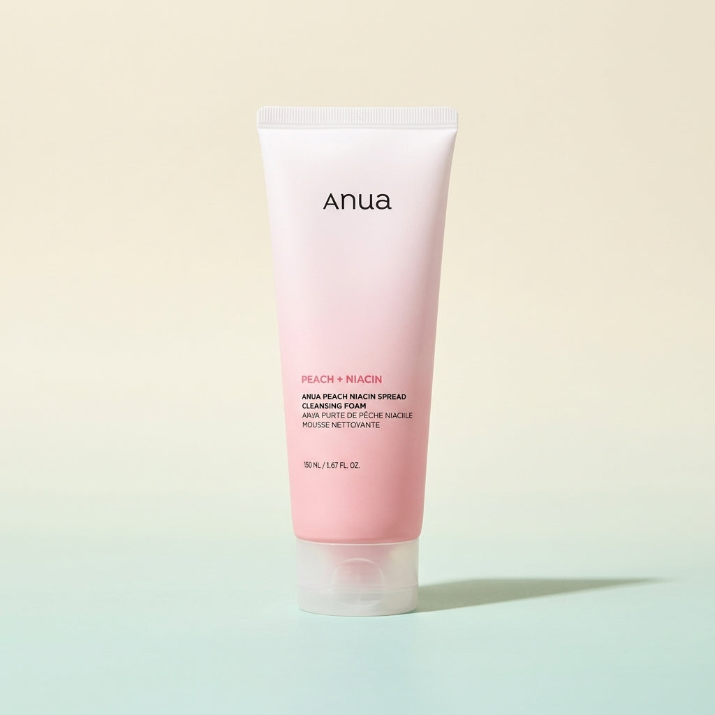 Anua غسول رغوي للوجه بخلاصة الخوخ والنياسيناميد Peach Niacin