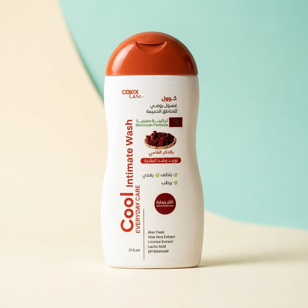 Covix Care غسول Cool للمناطق الحميمة بالعكر الفاسي 215 مل