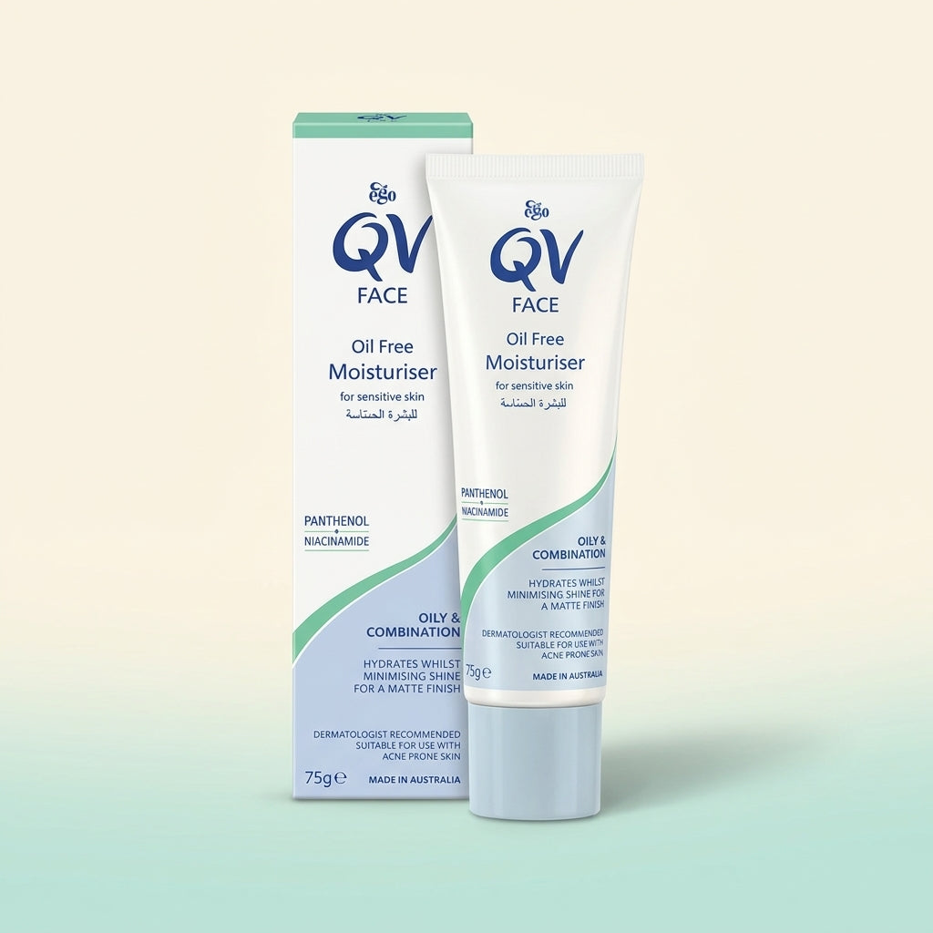QV Oil Free Moisturiser مرطب خالي من الزيوت للبشرة الدهنية