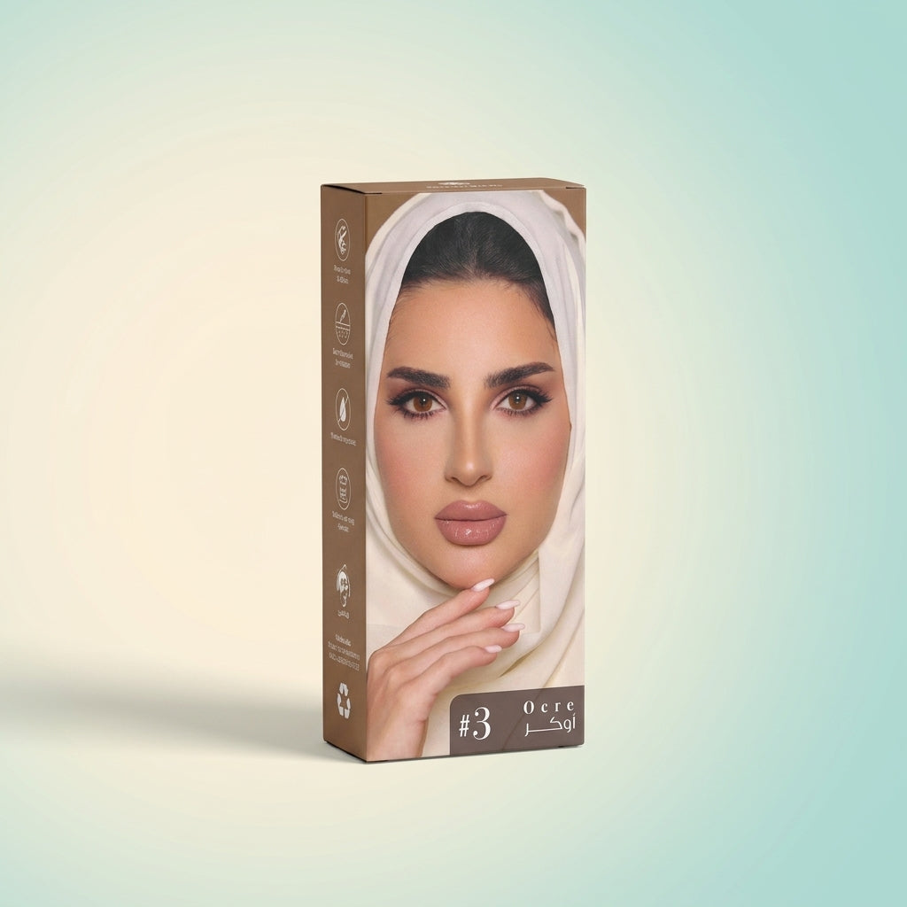 عدسات لومينوس التجميلية الكورية المكبرة للعينين