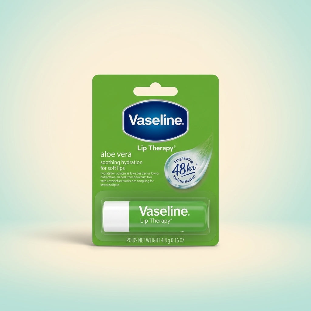 Vaseline Lip Therapy مرطب وتنت الشفاه بالورد وزيت اللوز