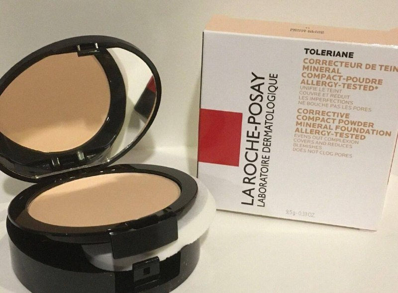 La Roche-Posay توليريان تينت بودرة مضغوطة SPF 35 درجة 15 ذهبي