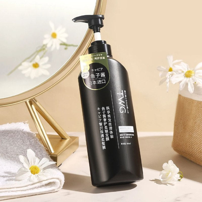 بخاخ زيت وسيروم العناية بالشعر TWG برائحة كوكو